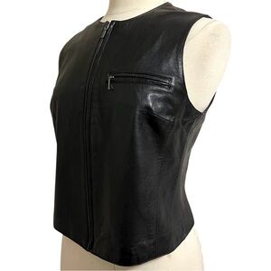 Leather Vest Size Small